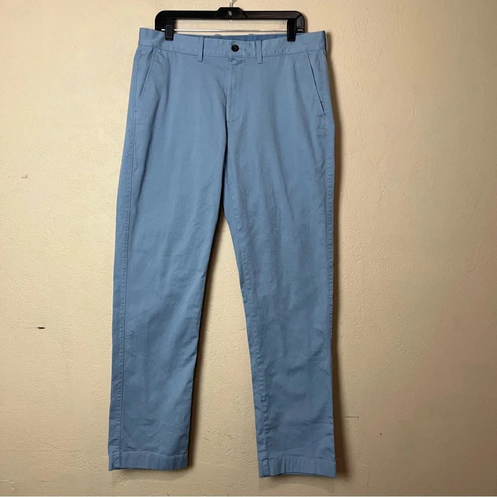 J. Crew Flex L34/W34 Men’s Blue Straight Leg Formal Casual‎ Dress Chino Pants